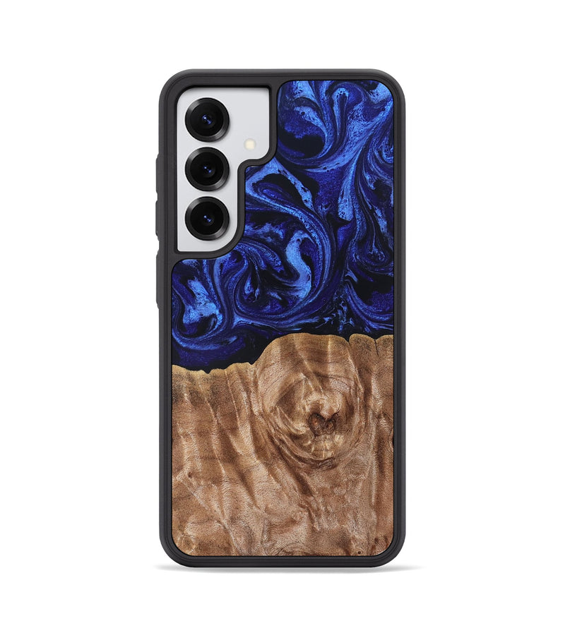 Galaxy S25 Wood Phone Case - Madisen (Blue, 827425)