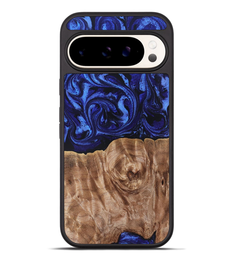 Pixel 9 Pro XL Wood Phone Case - Madisen (Blue, 827425)
