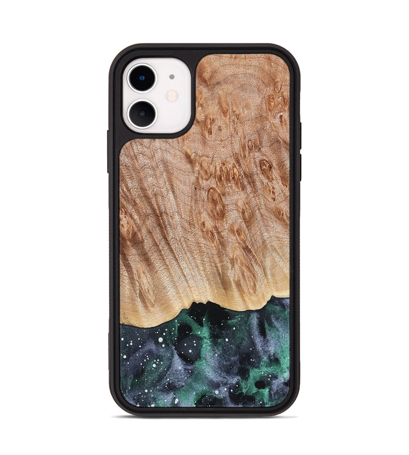 iPhone 11 Wood Phone Case - Celeste (Cosmos, 827426)