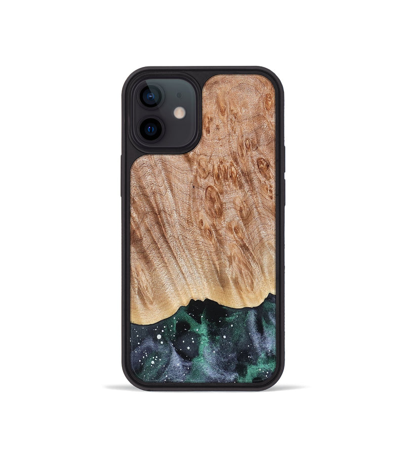 iPhone 12 mini Wood Phone Case - Celeste (Cosmos, 827426)