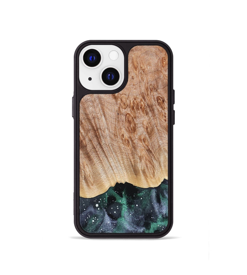 iPhone 13 mini Wood Phone Case - Celeste (Cosmos, 827426)