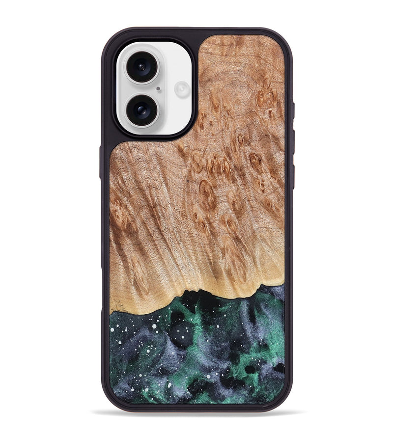 iPhone 16 Plus Wood Phone Case - Celeste (Cosmos, 827426)