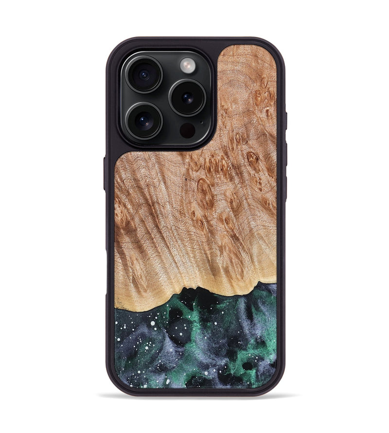 iPhone 16 Pro Wood Phone Case - Celeste (Cosmos, 827426)