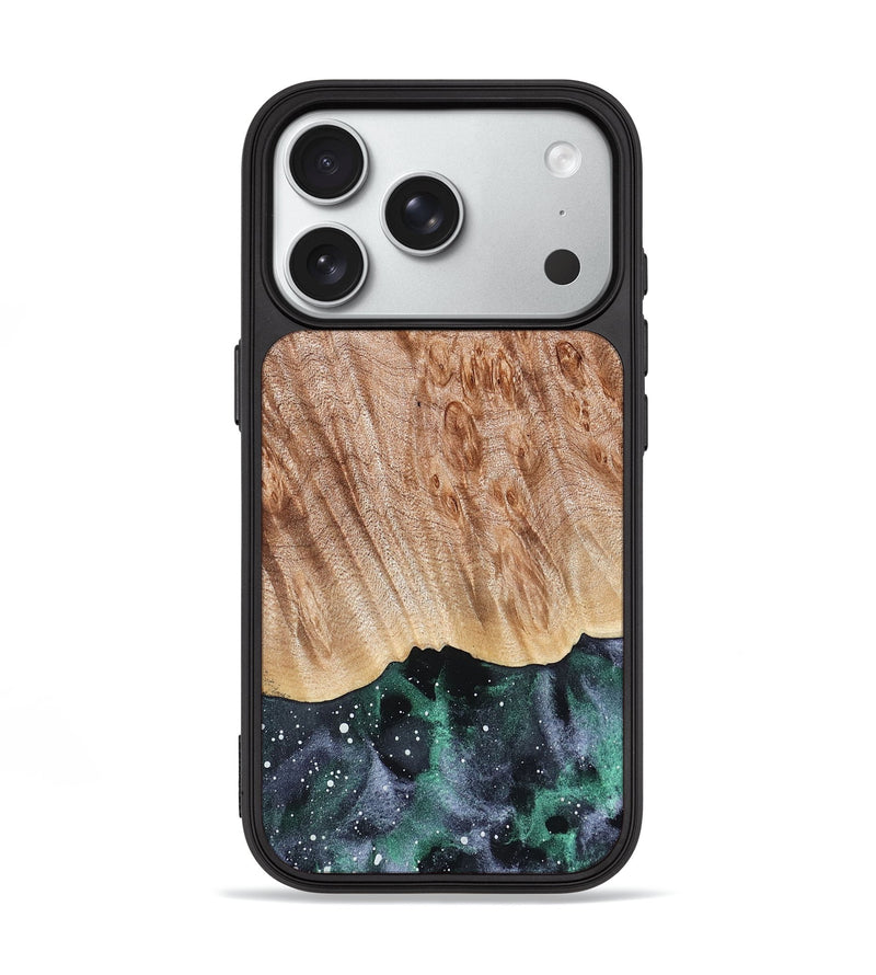 iPhone 18 Pro Wood Phone Case - Celeste (Cosmos, 827426)