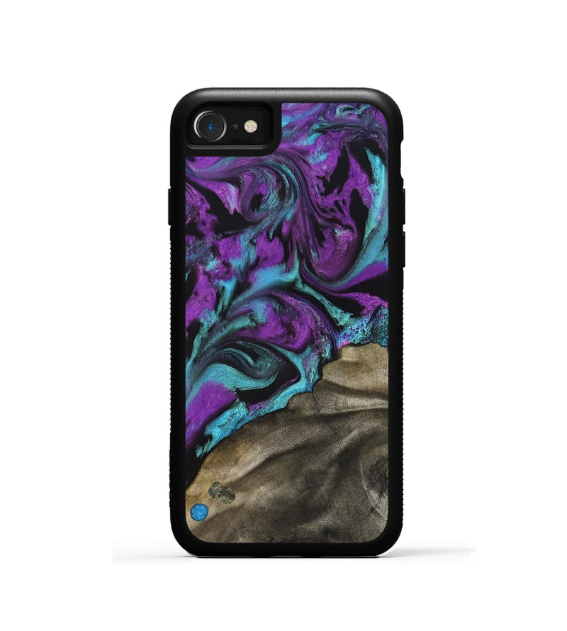 iPhone SE Wood Phone Case - Mylee (Purple, 827427)
