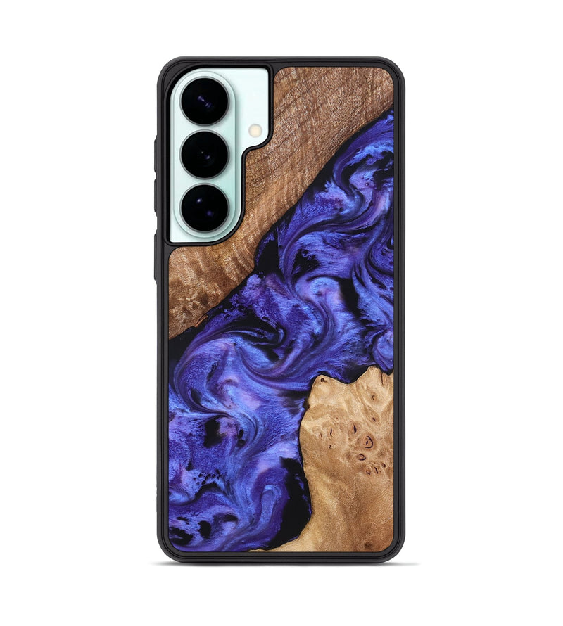 Galaxy S26 Plus Wood Phone Case - Amber (Purple, 827428)