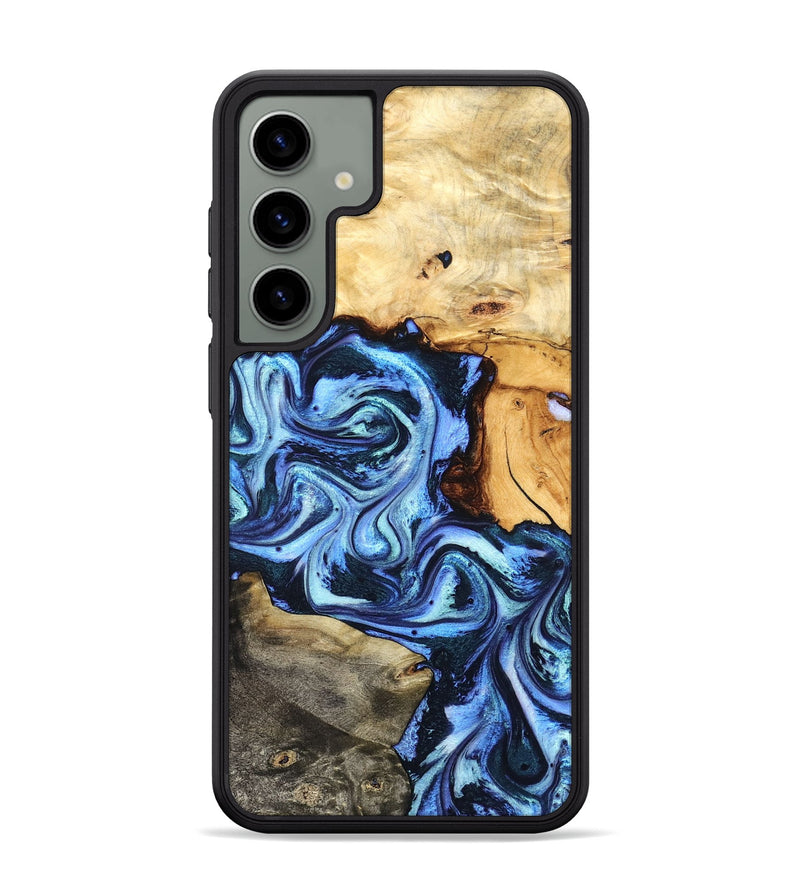 Galaxy S24 Plus Wood Phone Case - Bud (Blue, 827429)