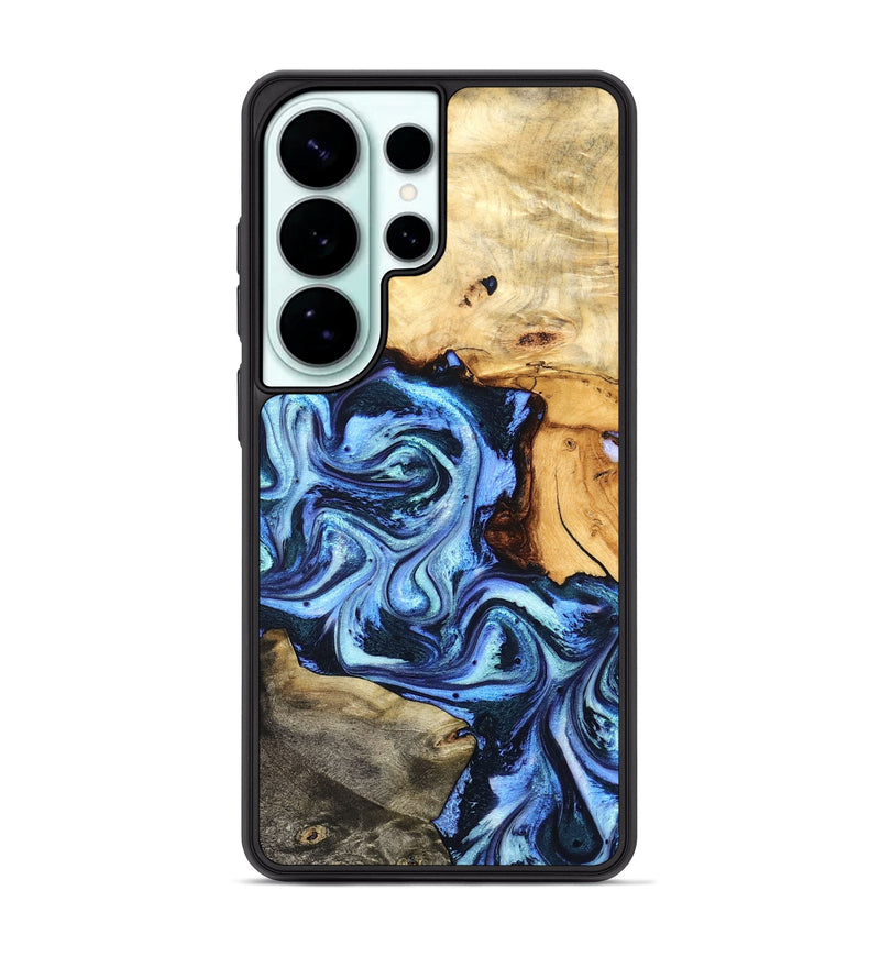 Galaxy S26 Ultra Wood Phone Case - Bud (Blue, 827429)