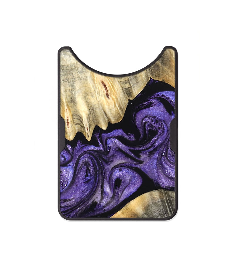 Alloy Wood Wallet - Riley (Purple, 827430)