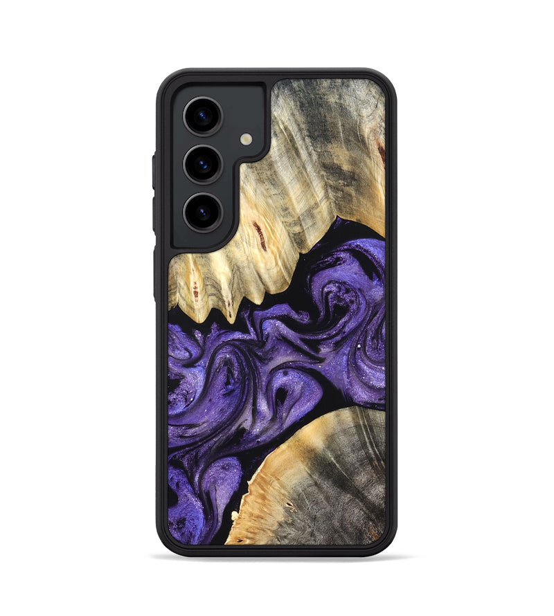Galaxy S24 Wood Phone Case - Riley (Purple, 827430)