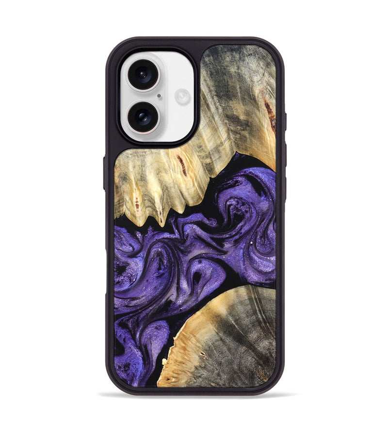 iPhone 17 Wood Phone Case - Riley (Purple, 827430)