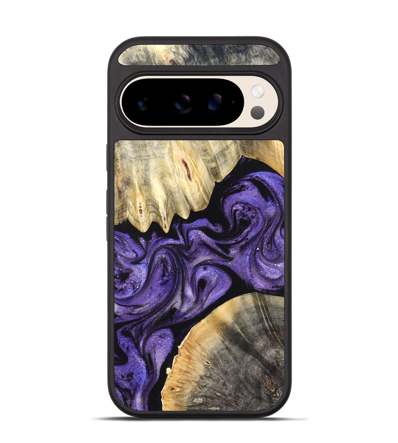 Pixel 10 Wood Phone Case - Riley (Purple, 827430)