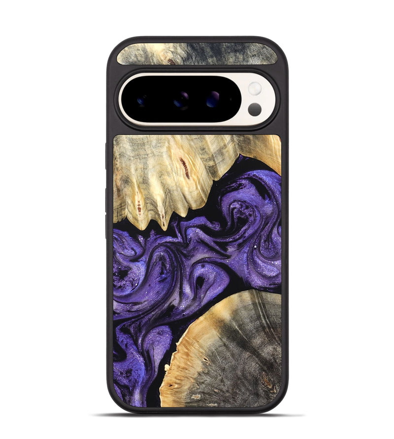 Pixel 9 Wood Phone Case - Riley (Purple, 827430)