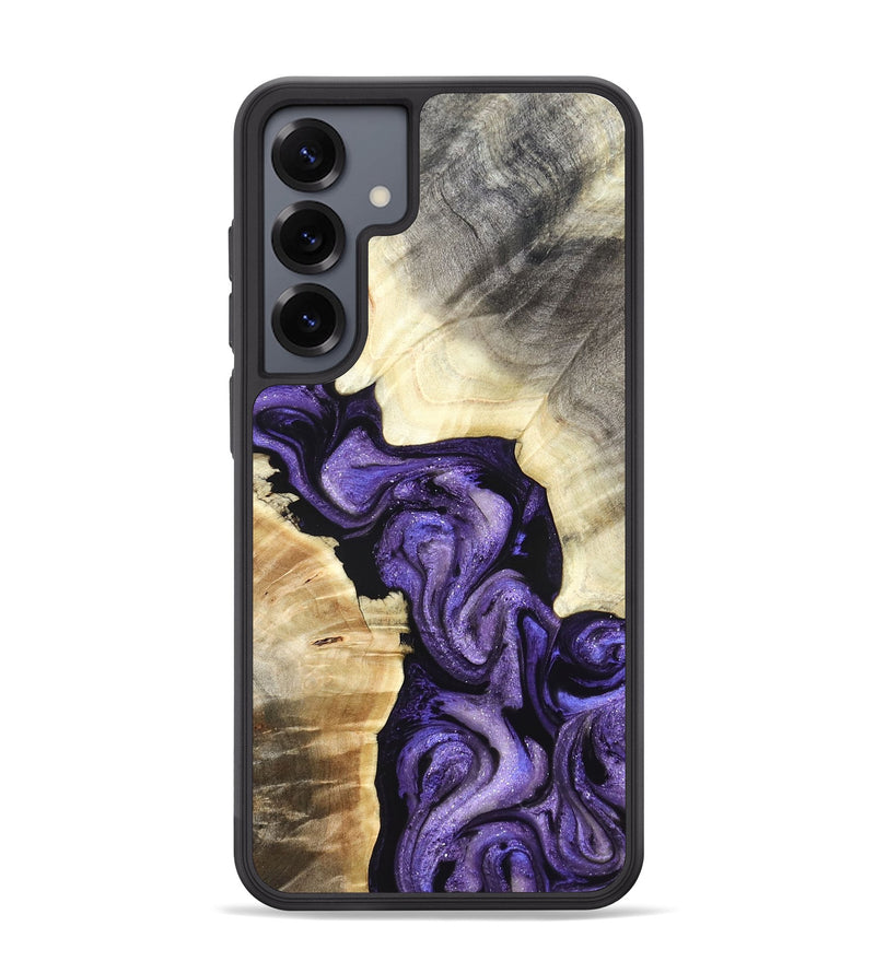 Galaxy S25 Plus Wood Phone Case - Grady (Purple, 827431)