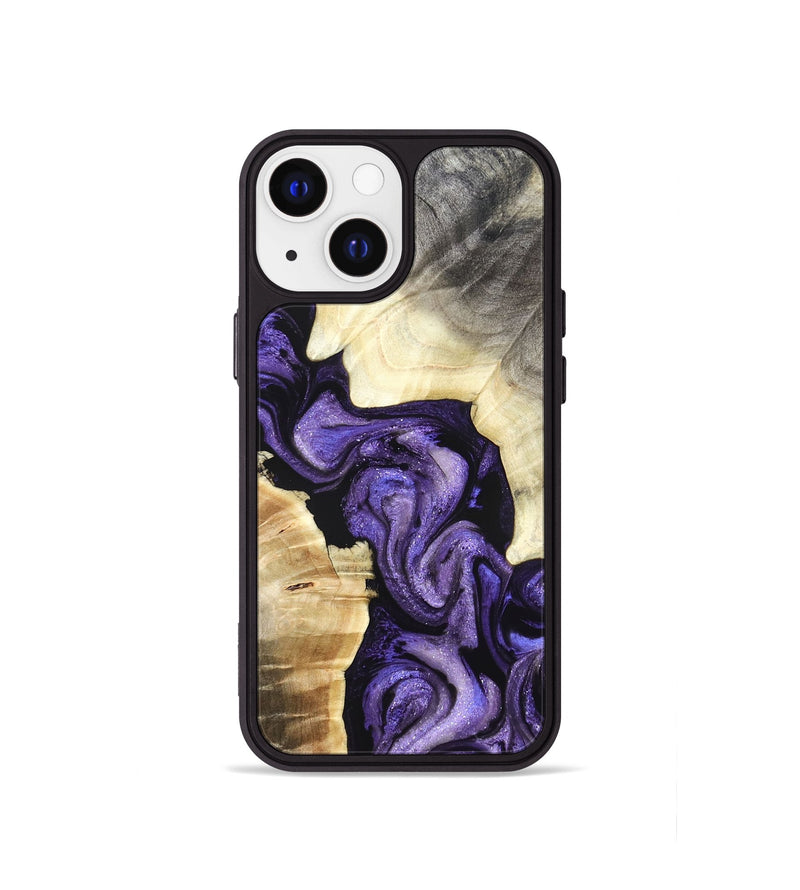 iPhone 13 mini Wood Phone Case - Grady (Purple, 827431)