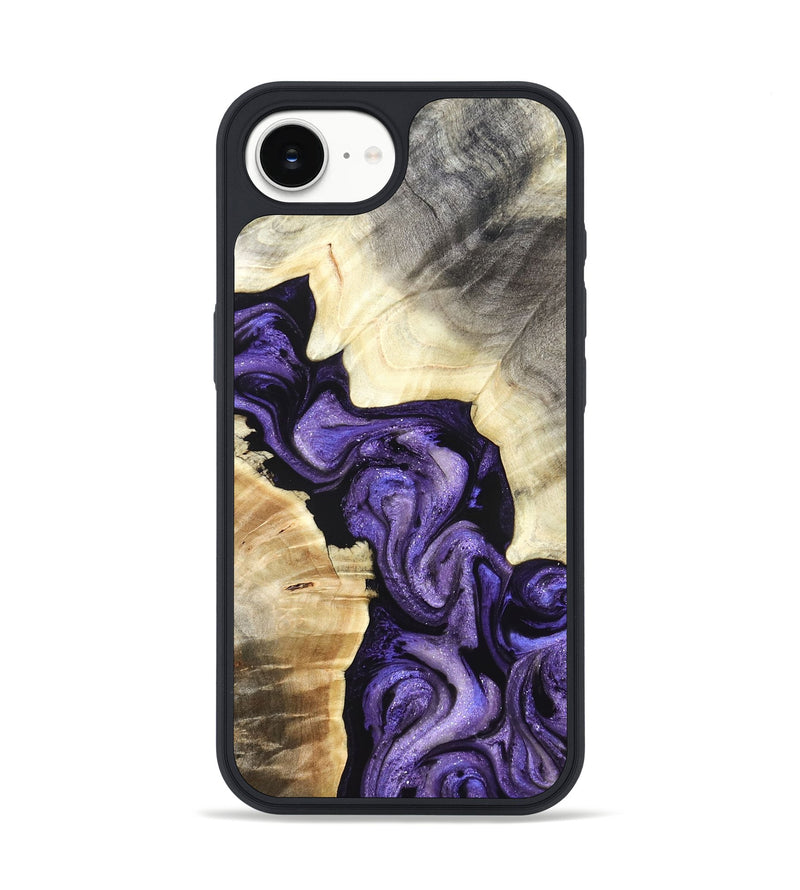 iPhone 16e Wood Phone Case - Grady (Purple, 827431)