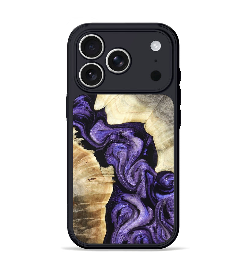 iPhone 17 Pro Wood Phone Case - Grady (Purple, 827431)