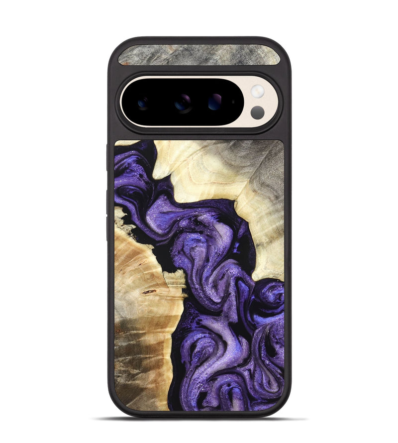 Pixel 10 Wood Phone Case - Grady (Purple, 827431)