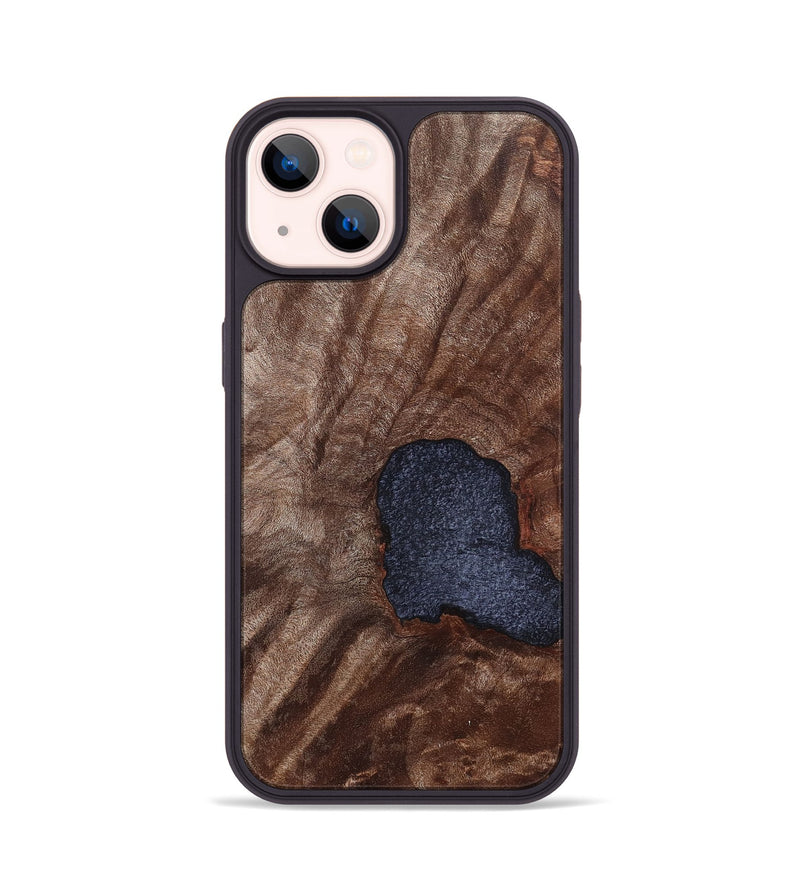 iPhone 14 Wood Phone Case - Ophelia (Wood Burl, 827437)