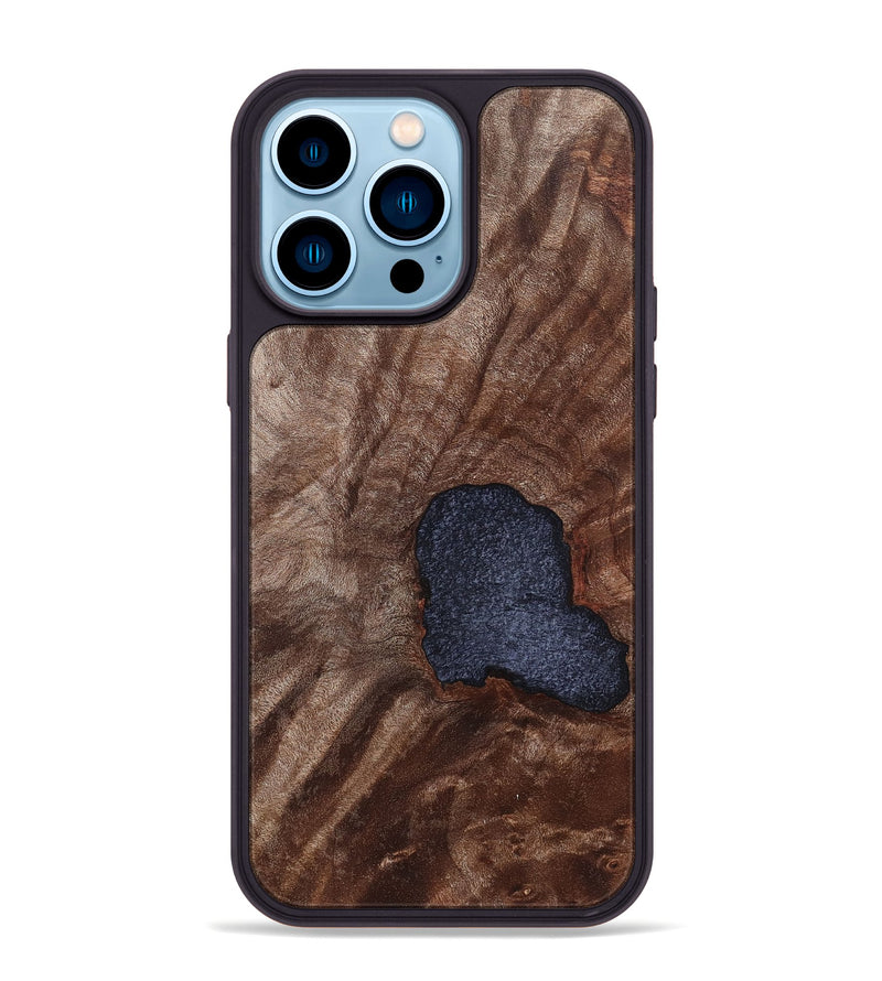 iPhone 14 Pro Max Wood Phone Case - Ophelia (Wood Burl, 827437)