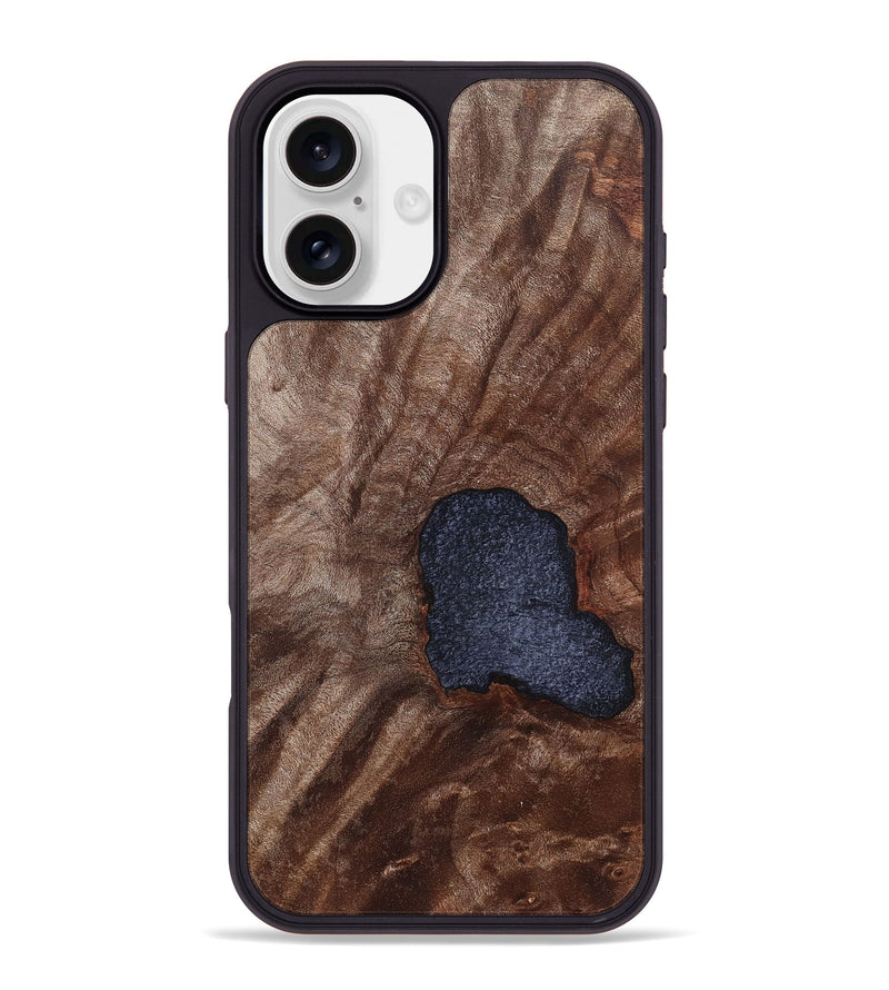 iPhone 16 Plus Wood Phone Case - Ophelia (Wood Burl, 827437)