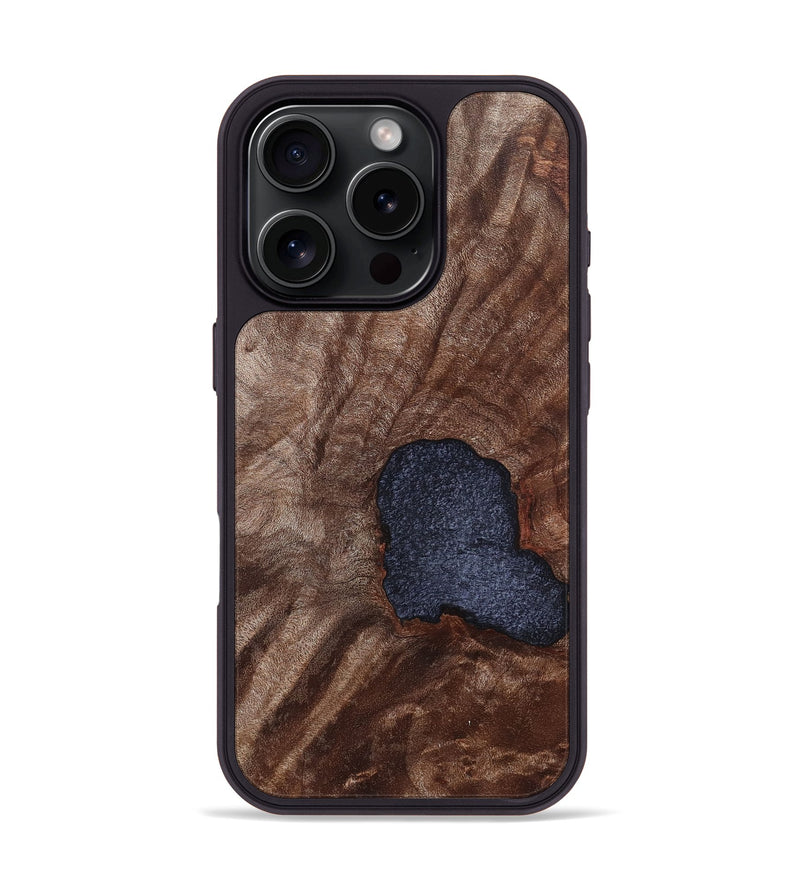 iPhone 16 Pro Wood Phone Case - Ophelia (Wood Burl, 827437)