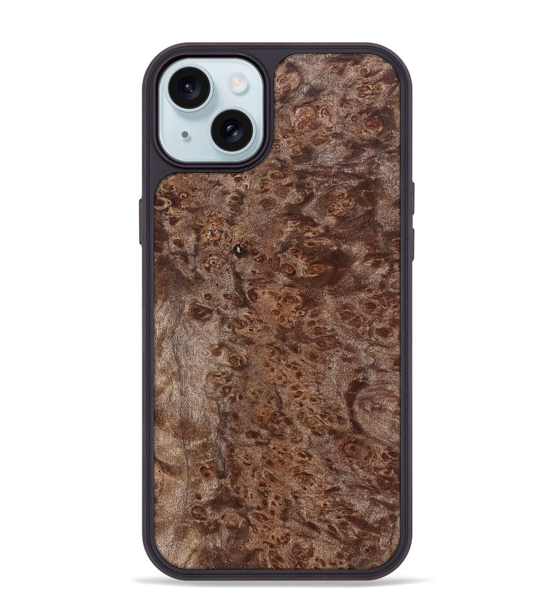 iPhone 15 Plus Wood Phone Case - Alaia (Wood Burl, 827438)