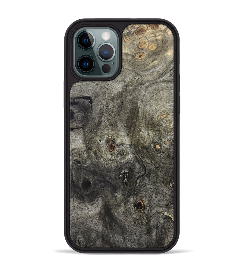 iPhone 12 Pro Max Wood Phone Case - Raleigh (Wood Burl, 827439)