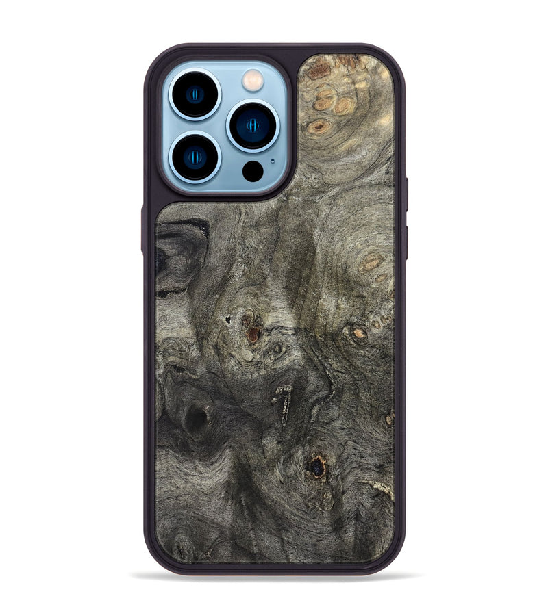iPhone 14 Pro Max Wood Phone Case - Raleigh (Wood Burl, 827439)