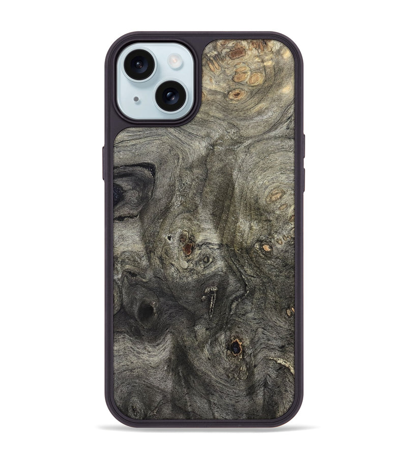 iPhone 15 Plus Wood Phone Case - Raleigh (Wood Burl, 827439)
