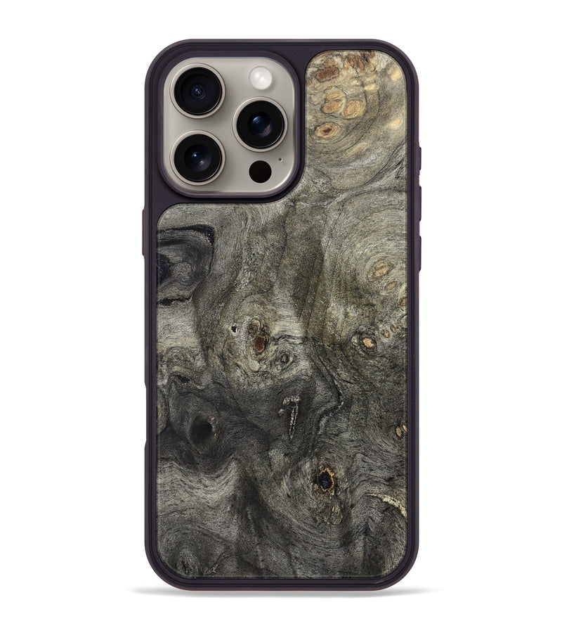 iPhone 16 Pro Max Wood Phone Case - Raleigh (Wood Burl, 827439)