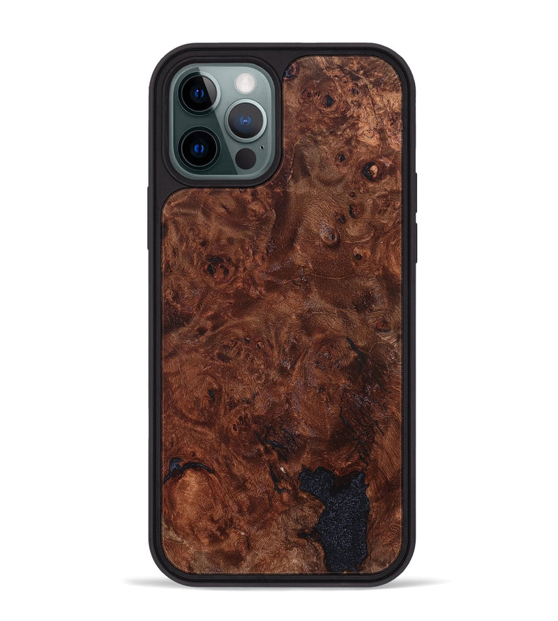 iPhone 12 Pro Max Wood Phone Case - Adah (Wood Burl, 827440)