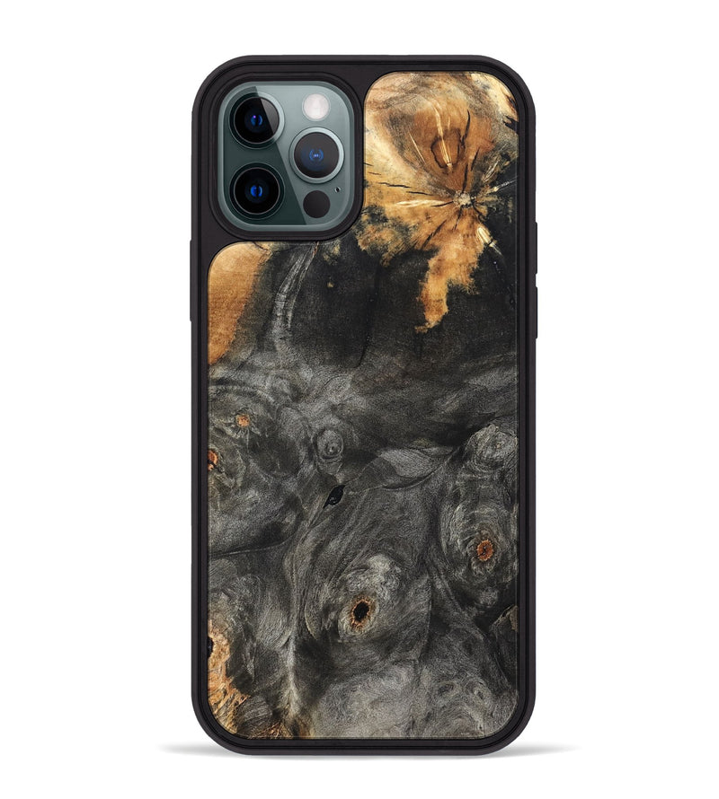 iPhone 12 Pro Max Wood Phone Case - Leandro (Wood Burl, 827441)