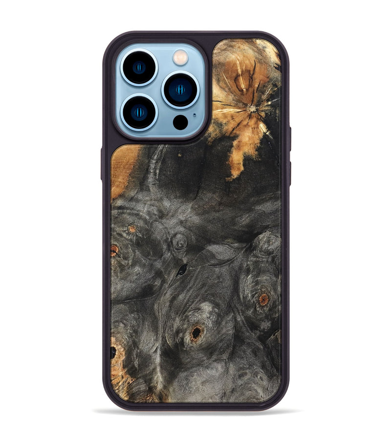 iPhone 14 Pro Max Wood Phone Case - Leandro (Wood Burl, 827441)