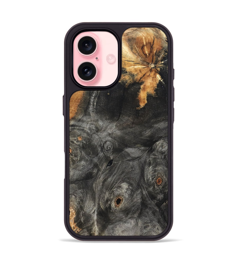 iPhone 16 Wood Phone Case - Leandro (Wood Burl, 827441)