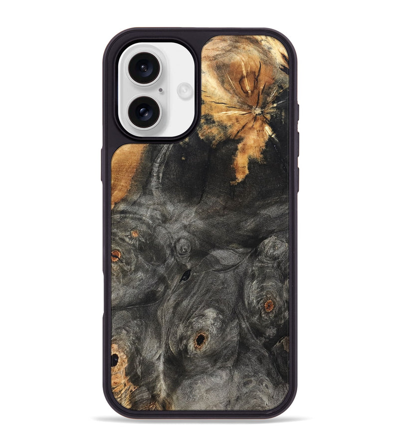 iPhone 16 Plus Wood Phone Case - Leandro (Wood Burl, 827441)