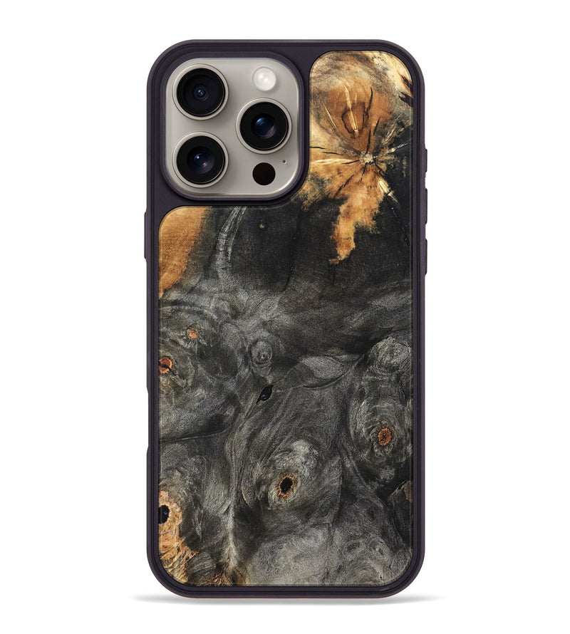 iPhone 16 Pro Max Wood Phone Case - Leandro (Wood Burl, 827441)