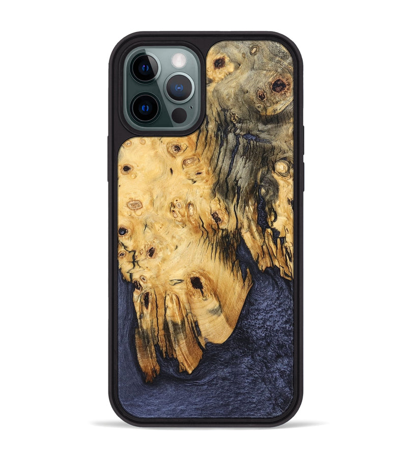 iPhone 12 Pro Max Wood Phone Case - Ivy (Wood Burl, 827442)