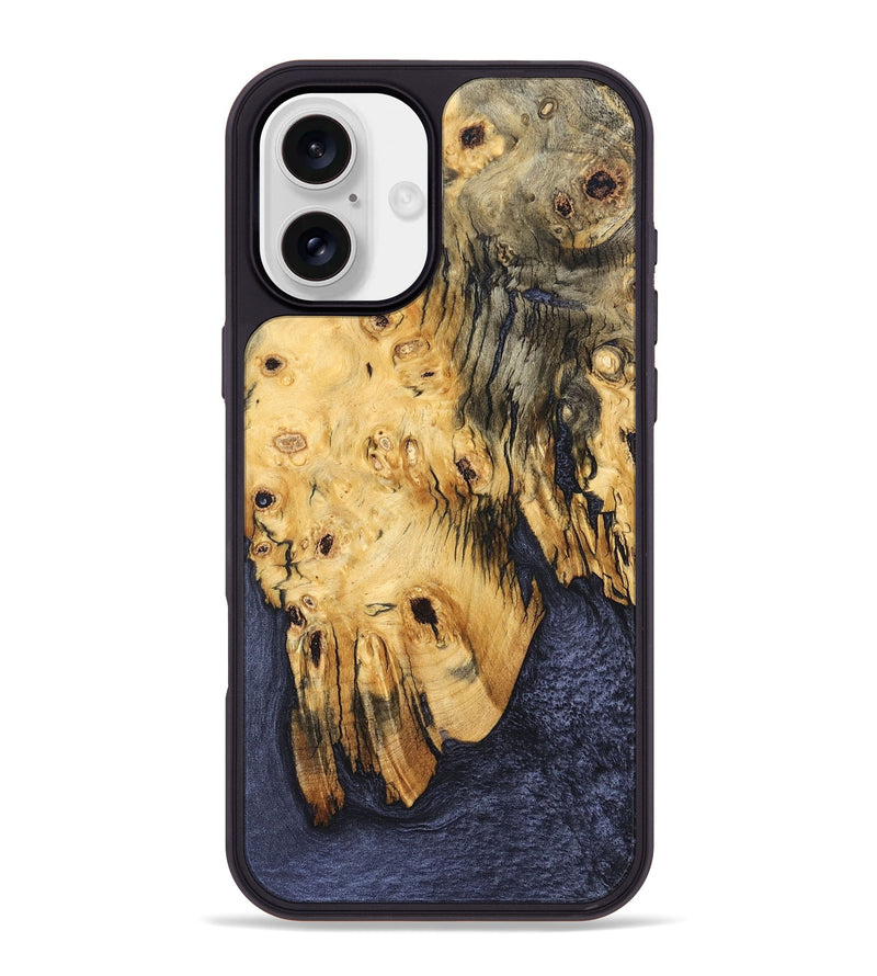 iPhone 16 Plus Wood Phone Case - Ivy (Wood Burl, 827442)