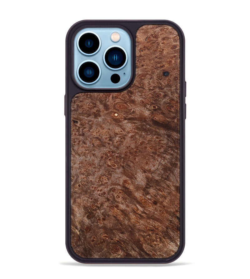 iPhone 14 Pro Max Wood Phone Case - Bethzy (Wood Burl, 827443)