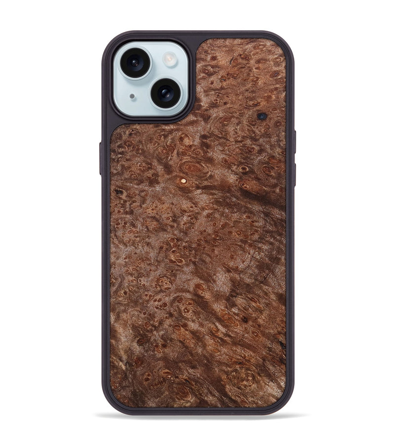 iPhone 15 Plus Wood Phone Case - Bethzy (Wood Burl, 827443)