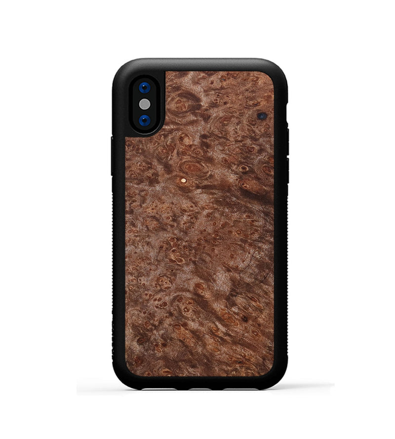 iPhone Xs Wood Phone Case - Bethzy (Wood Burl, 827443)
