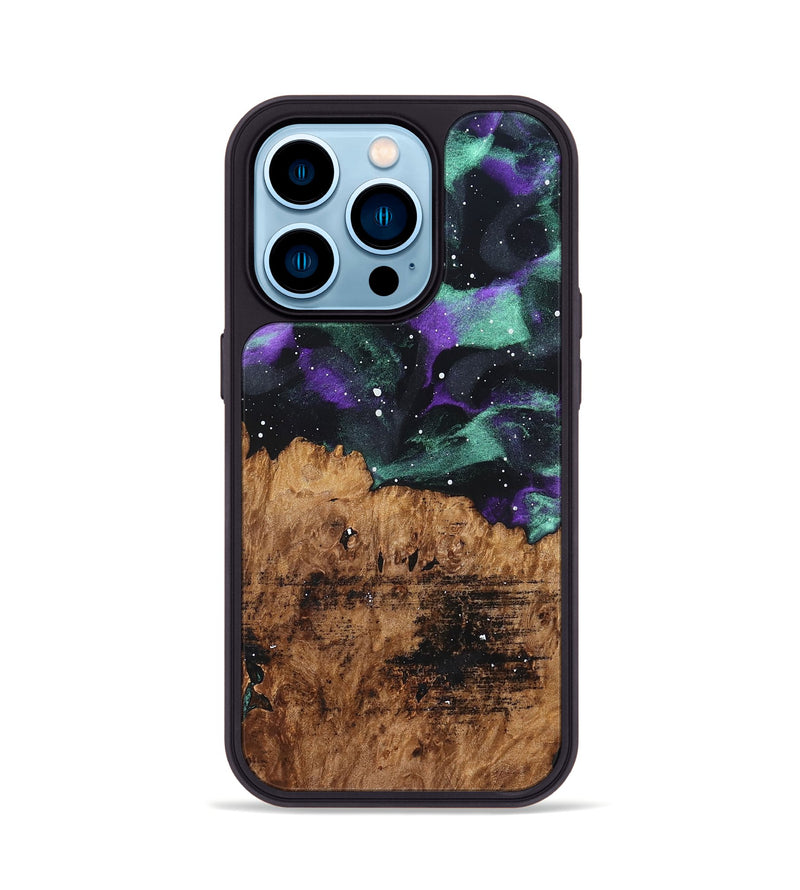 iPhone 14 Pro Wood Phone Case - Jeri (Cosmos, 827445)