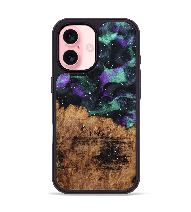 iPhone 16 Wood Phone Case - Jeri (Cosmos, 827445)