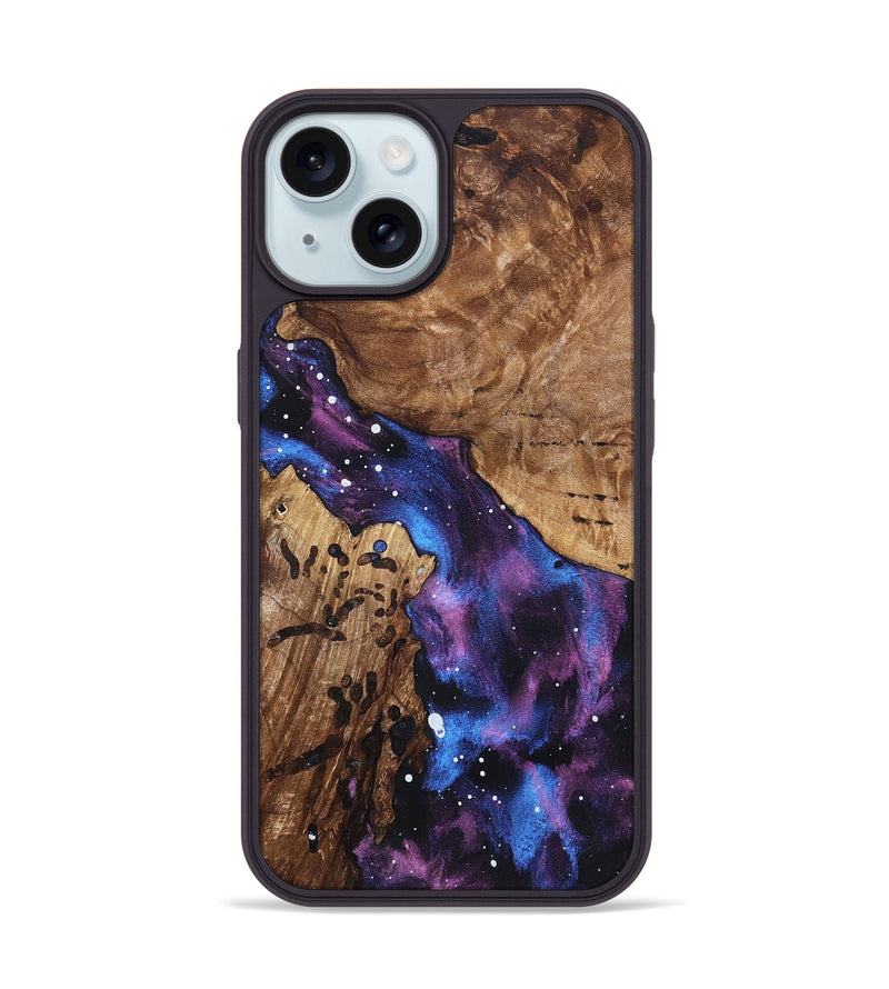 iPhone 15 Wood Phone Case - Kailyn (Cosmos, 827446)