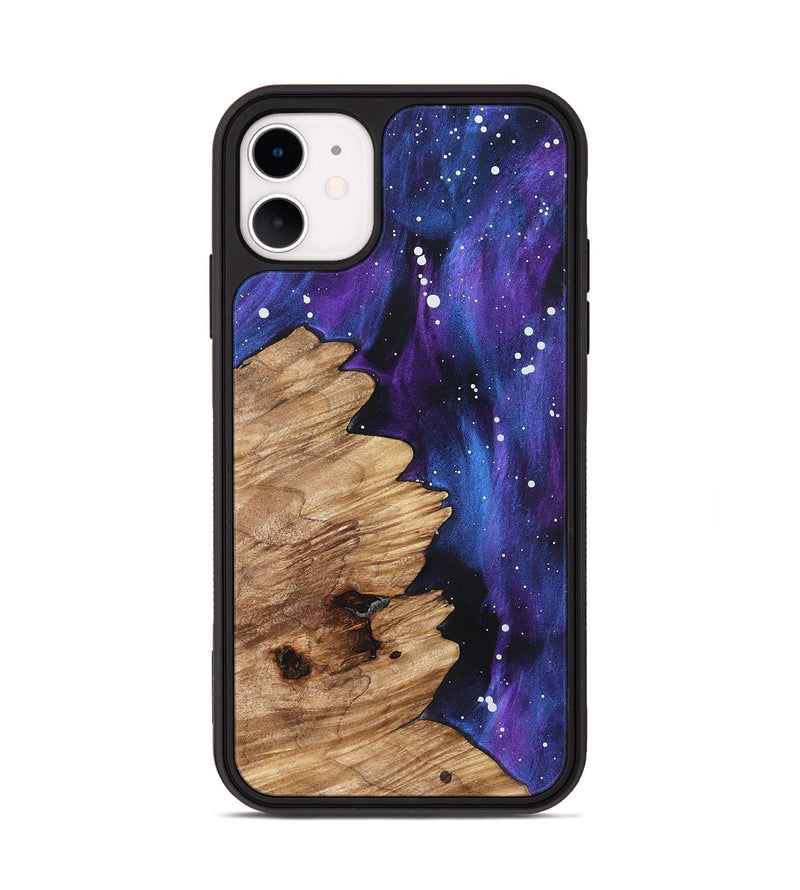 iPhone 11 Wood Phone Case - Lon (Cosmos, 827451)
