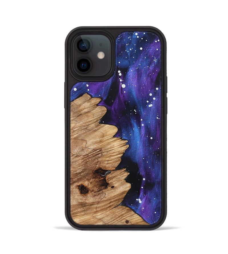 iPhone 12 Wood Phone Case - Lon (Cosmos, 827451)