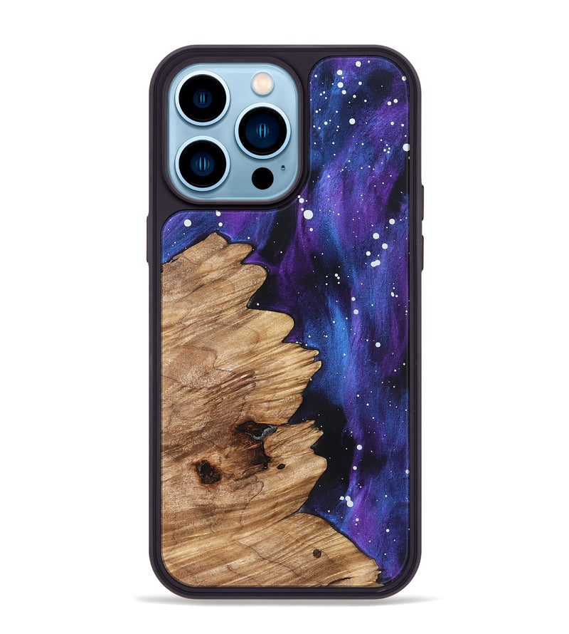 iPhone 14 Pro Max Wood Phone Case - Lon (Cosmos, 827451)
