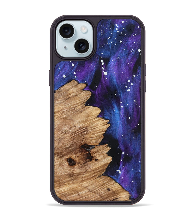 iPhone 15 Plus Wood Phone Case - Lon (Cosmos, 827451)