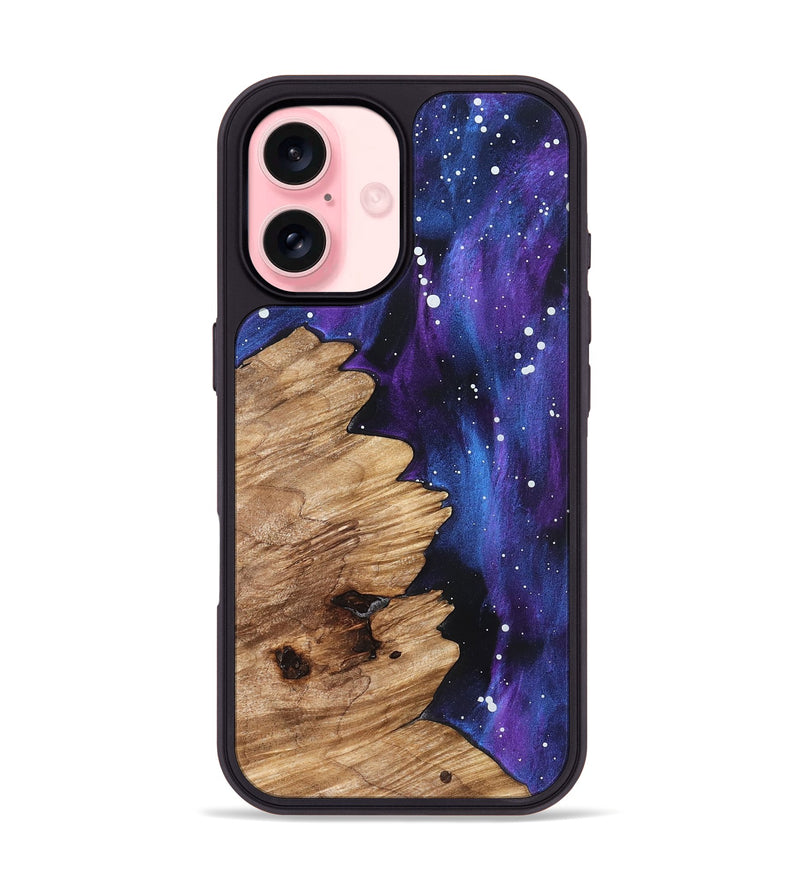 iPhone 16 Wood Phone Case - Lon (Cosmos, 827451)